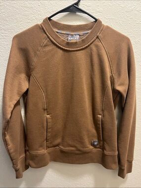 Ariat Woman’s Crewneck Sweatshirt - Caramel Brown